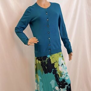 Turquoise/teal cardigan